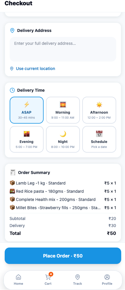 Lynxo mobile app screen 5